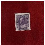 CANADA MNH 5 CENT KGV ADMIRAL ISSUE STAMP # 112