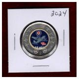 CANADA 2024 COMMEMORATIVE COLOURED TOONIE