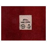 VICTORIA USED 2 PENCE QV STAMP WITH CANCEL 94