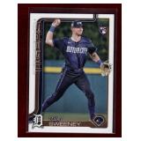 TREY SWEENEY 2025 TOPPS BASEBALL ROOKIE CARD