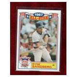 RYNE SANDBERG 1988 TOPPS 87 ALL-STAR GAME INSERT