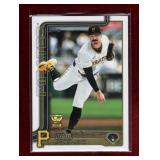 PAUL SKENES 2025 TOPPS BASEBALL CARD