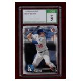 WILL SMITH 2016 BOWMAN DRAFT GRADED 9