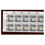 CANADA MNH BLK10 PRECANCEL 15 CENT STAMPS