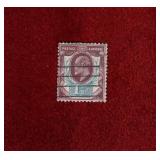 GREAT BRITAIN USED 1902 KEVII 1 1/2p STAMP #129