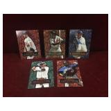 ROOKIE SENSATIONS 5 CARD INSERT LOT 2007 FLEER