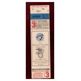 TORONTO BLUE JAYS 1991 ALCS TICKET STUB