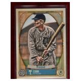 TY COBB 2021 GYPSY QUEEN BASEBALL CARD