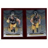 TJ WATT ALEX HIGHSMITH 2024 MOSAIC FOOTBALL