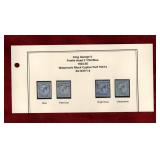 GREAT BRITAIN KGV 2 1/2 PENCE STAMP COLLECTION