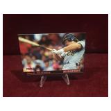 MARK MCGWIRE SLUGFEST 1992 INSERT