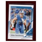 AIDAN HUTCHIBSON 2024 DONRUSS FOOTBALL CARD