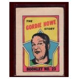 GORDIE HOWE 1971-72 O-PEE-CHEE HOCKEY BOOKLET