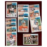 DENVER BRONCO 1987 TOPPS TEAM SET ELWAY