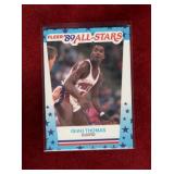 ISIAH THOMAS 1989 FLEER INSERT STICKER