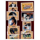 NOLAN RYAN 1991 UD HEROES INSERT BASEBALL SET