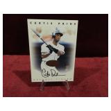 CURTIS PRIDE 1998 LEAF SIGNATURE CARD