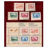 CANADA MNH 1982 YOUTH EXPO SET OF STAMPS & SS