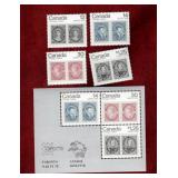 CANADA MNH 1978 CAPEX SET OF STAMPS & SS