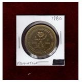 1980 EDMONTON COMMEMORATIVE TOKEN