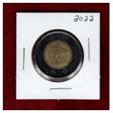 CANADA 2022 QEII MOURNING TOONIE