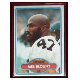 MEL BLOUNT 1980 TOPPS FOOTBALL CARD