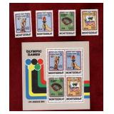 MONTSERRAT 1984 MNH OLYMPIC STAMP SET
