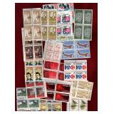 CANADA 18 DIFFERENT MNH BLOCKS OF 4 STAMPS