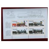 CANADA 1984 MNH TRAINS SOUVENIR SHEET #1039a