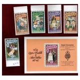 ANTIGUA MINT SET QEII 1977 SILVER JUBILEE STAMPS