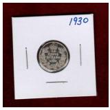 CANADA 1930 SILVER DIME