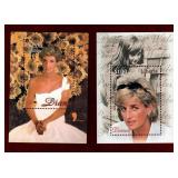 LIBERIA 2 DIFFERENT MNH PRINCESS DIANA SS