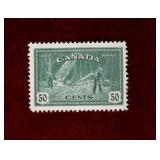 CANADA MLH 1946 PEACE ISSUE STAMP # 272 VF