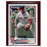 BOBBY DALBEC 2021 BOWMAN ROOKIE BASEBALL CARD