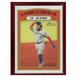 VLAD GUERRERO JR 2022 HERITAGE BASEBALL CARD