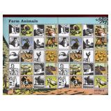 GREAT BRITAIN MNH 2005 SHEET FARM ANIMALS