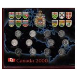 CANADA 1999 QUARTER SET