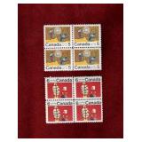 CANADA MNH 1970 CHRISTMAS CENTRE BLOCKS