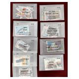 WORLDWIDE 9 TOPICAL SETS OF STAMPS