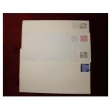 CANADA 4 DIFFERENT #10 POSTAL STATIONARY