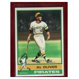 AL OLIVER 1976 TOPPS BASEBALL CARD