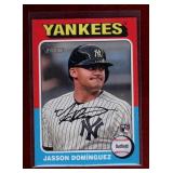 JASSON DOMINGUEZ 2024 HERITAGE ROOKIE CARD