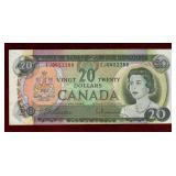 CANADA 1969 $20 BANKNOTE BC-50a