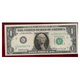 USA 1969 CHICAGO FEDERAL RESERVE $1 NOTE