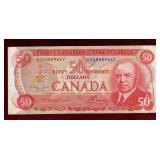 Canada 1975 $50 BANKNOTE BC-51b