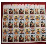 USA 1990 SHEET CLASSIC FILMS STAMPS
