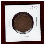 CANADA 1918 LARGE PENNY