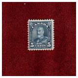 CANADA MINT 1930 KGV 5 CENT LEAF ISSUE # 170