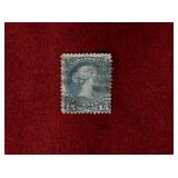 CANADA 1875 USED QV 15 CENT LARGE QUEEN # 30b