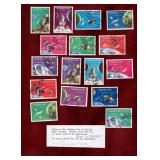 HAITI SPACE STAMP SET 16 STAMPS & 4 SS